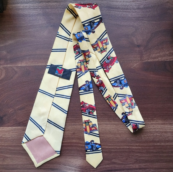 Mickey Mouse Speed Racer Necktie - Picture 3 of 3
